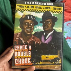 Check & Double Check DVD — Vintage Taxi Artwork
